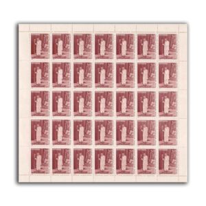 1978 Birth Cent. of Chakravarti Rajagopalachari, Mint Sheet of 35 Stamps