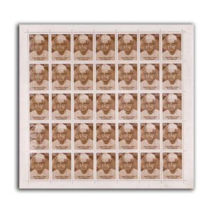 1984 Baburao Vishnu Paradkar, Mint Sheet of 35 Stamps